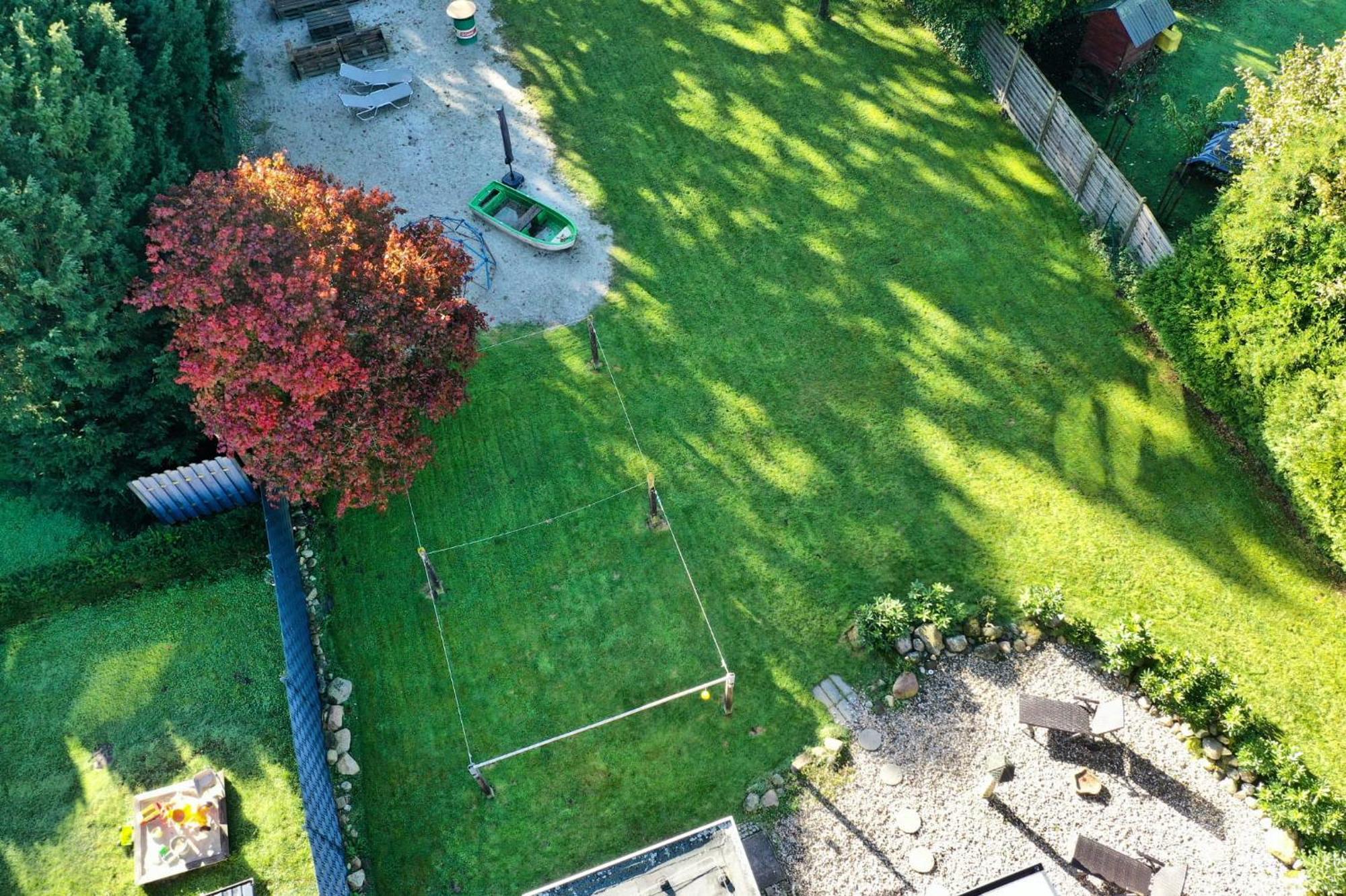 Ferienwohnung Im Erdgeschoss Mit Eingezaeunten Garten Und Terrasse Aurich Exteriör bild